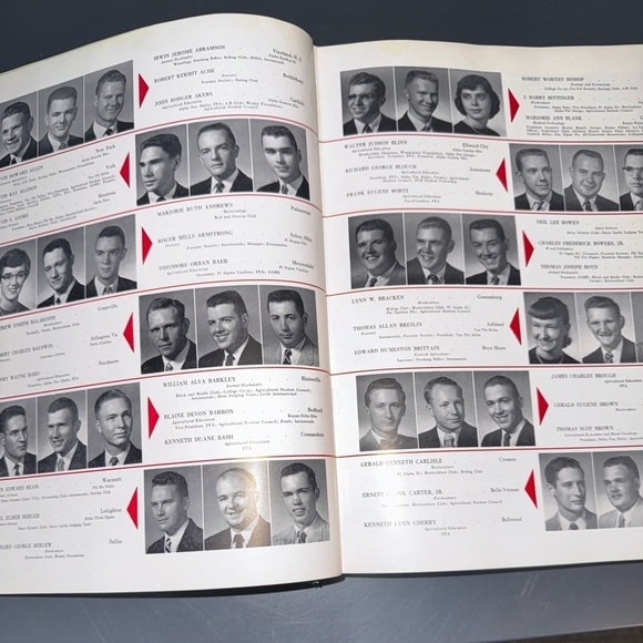 1957 LA VIE Pennsylvania State University Yearbook vintage - Picture 6 of 16